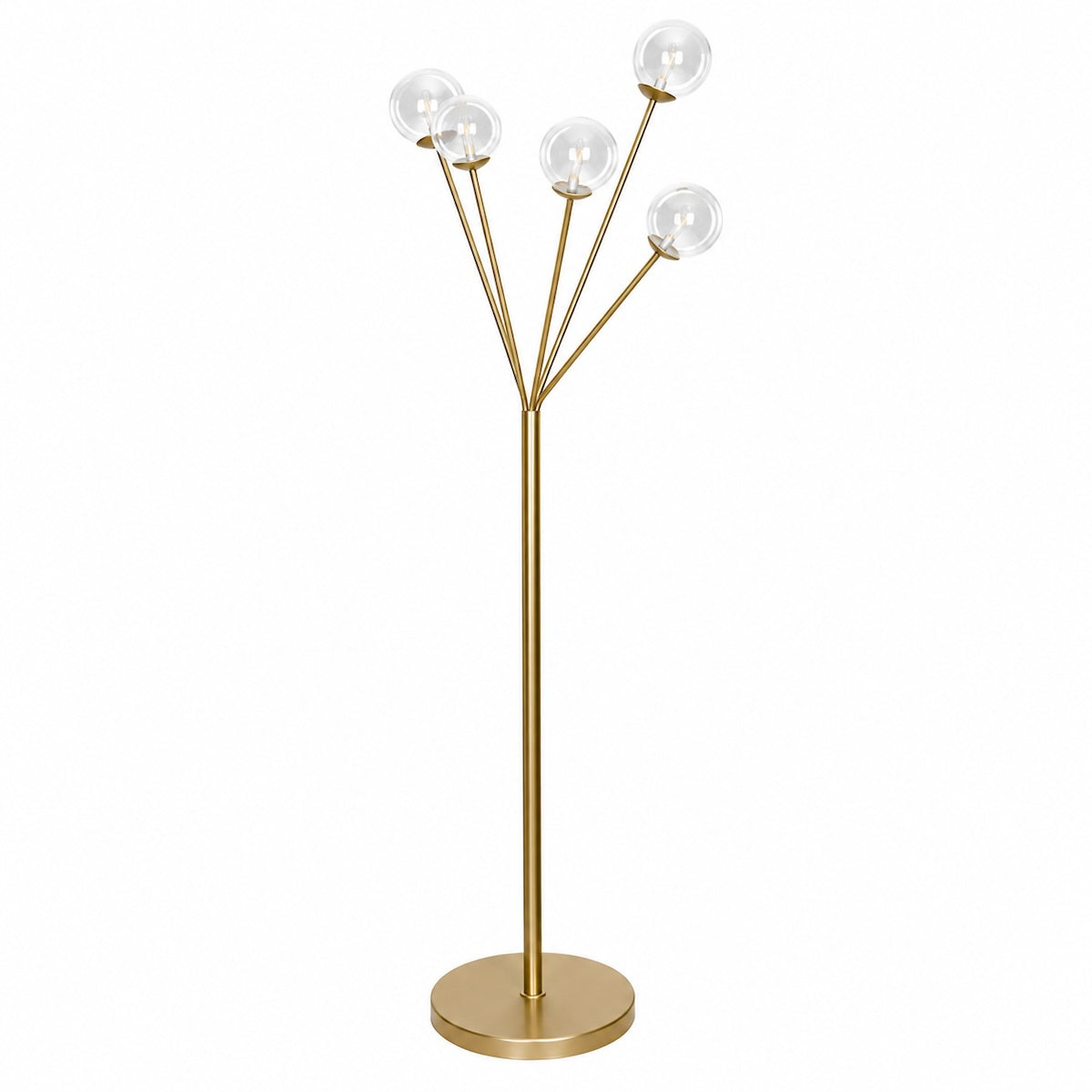 Luminária de Chão Tree Dourada 156cm