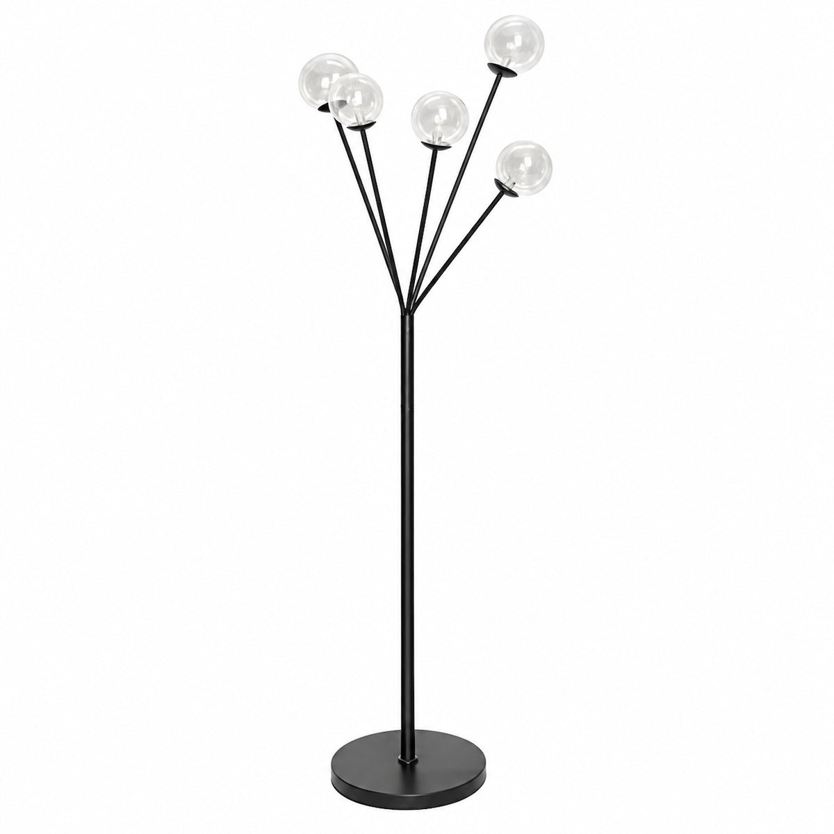 Luminária de Chão Tree Preta 156cm