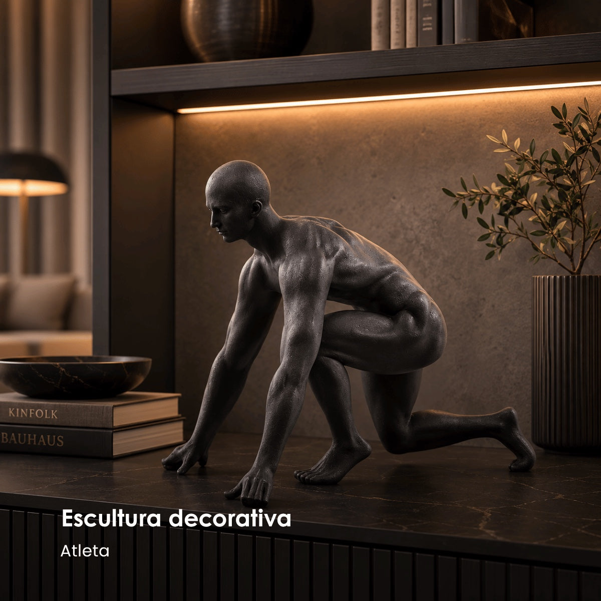 Escultura Atleta 25cm