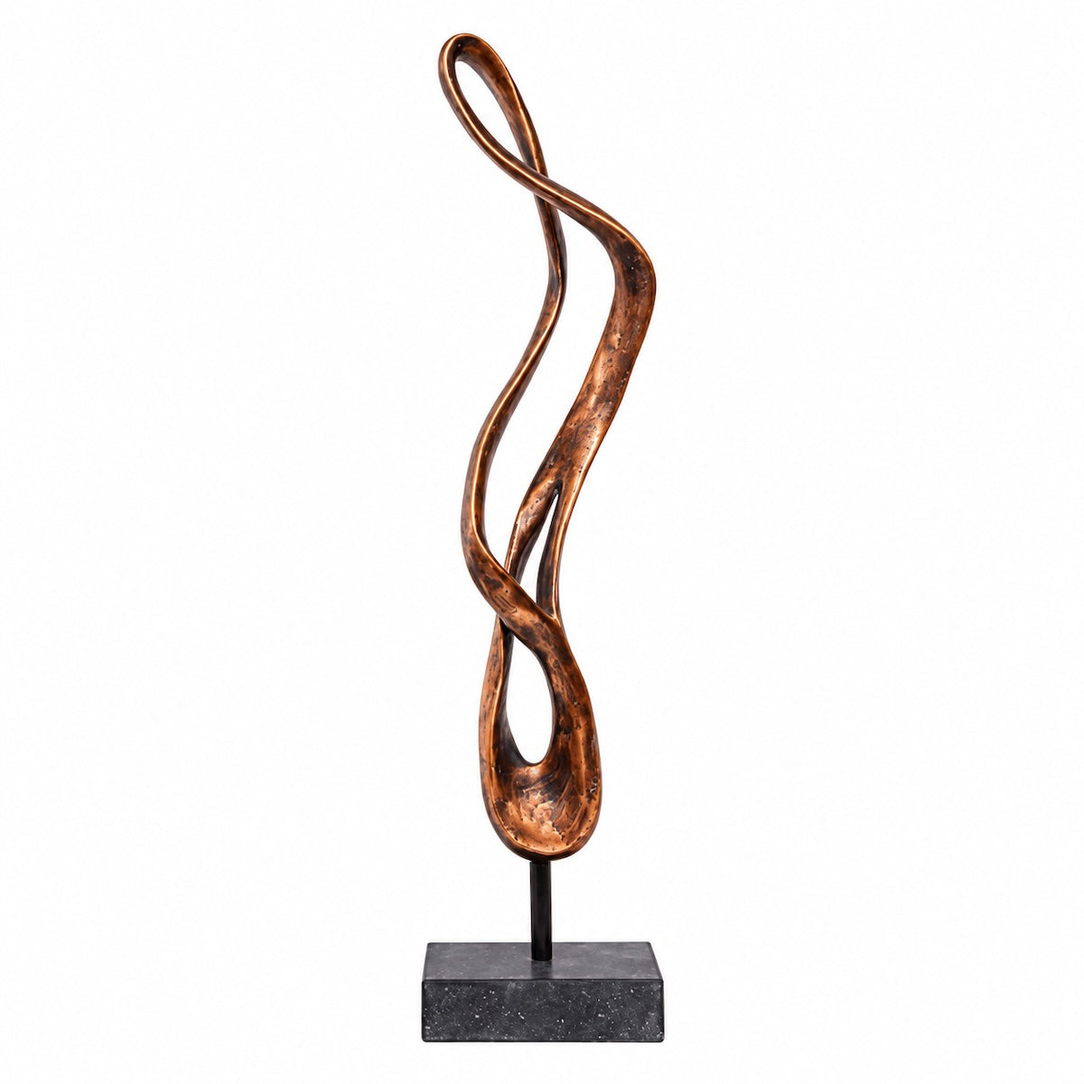 Escultura Abstrata Curve 71cm