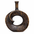 Vaso Nuvem Marrom 29cm