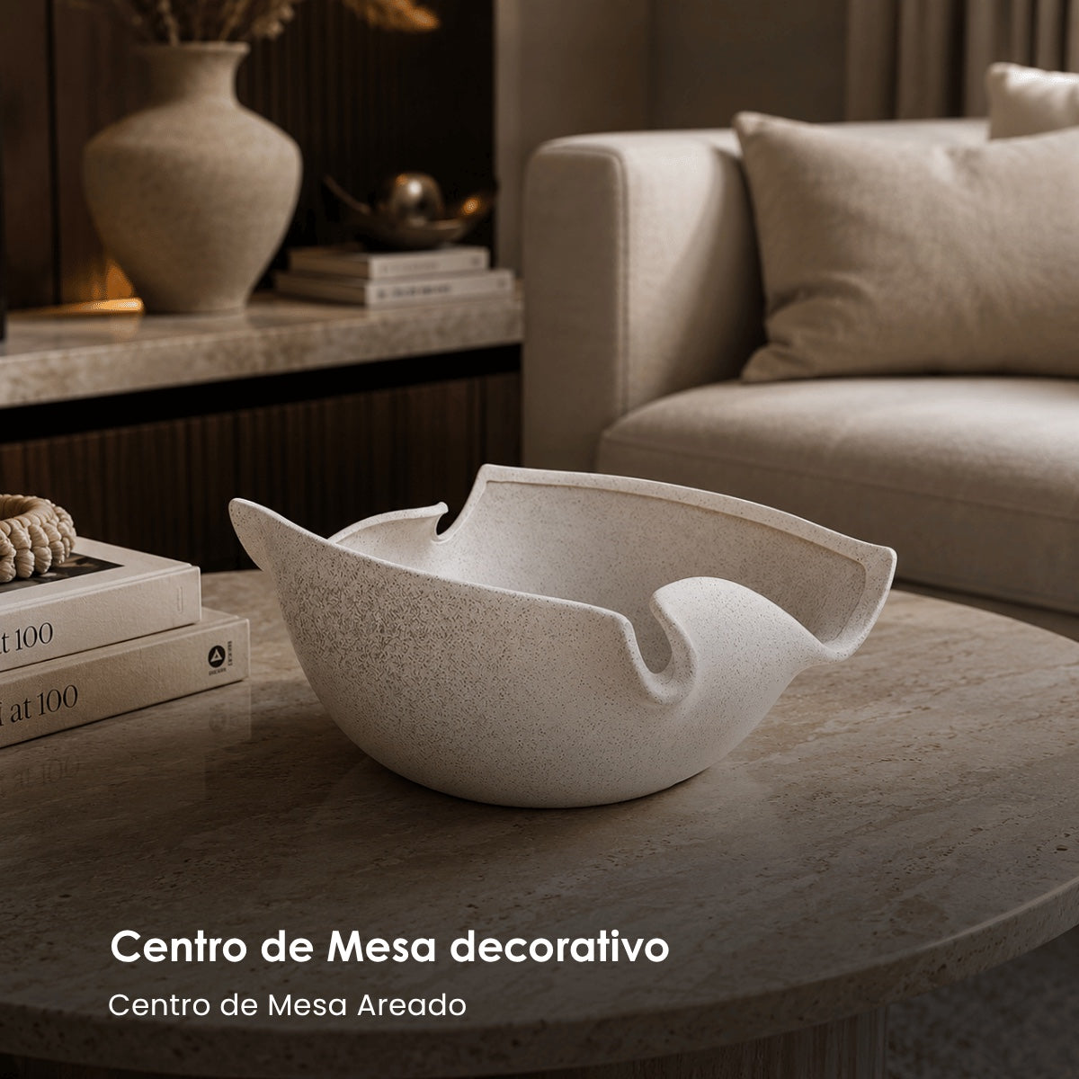 Centro de Mesa Areado 30x12cm