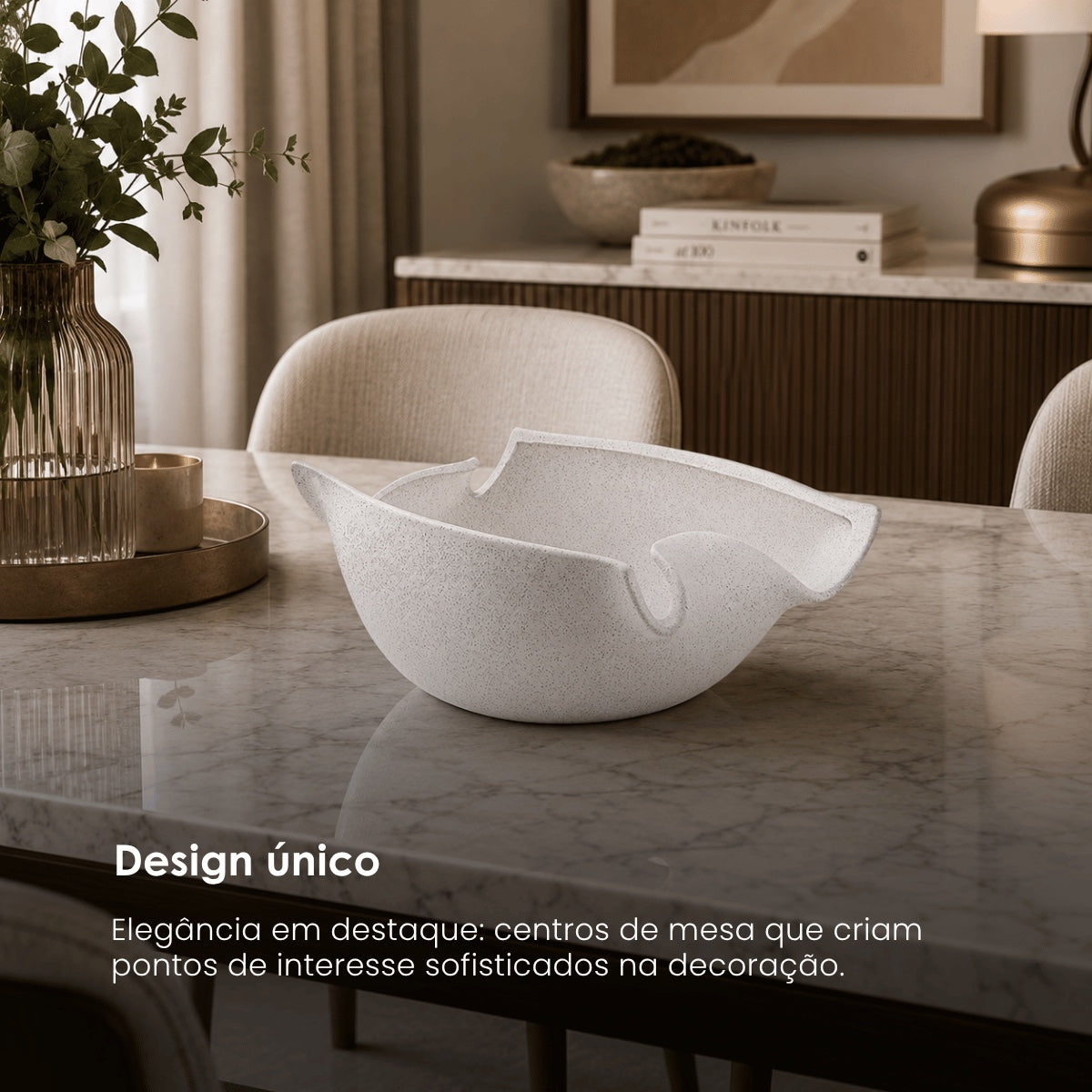 Centro de Mesa Areado 30x12cm