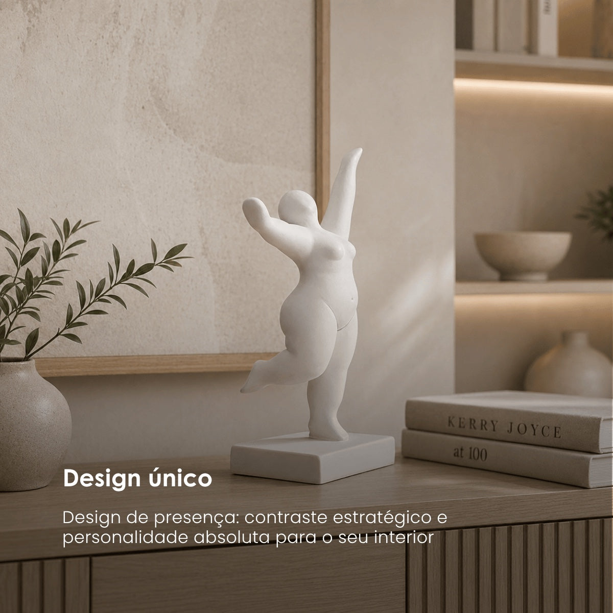 Escultura Bailarina 18cm