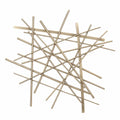 Escultura de Parede Geometrica Champ 67x4x72cm