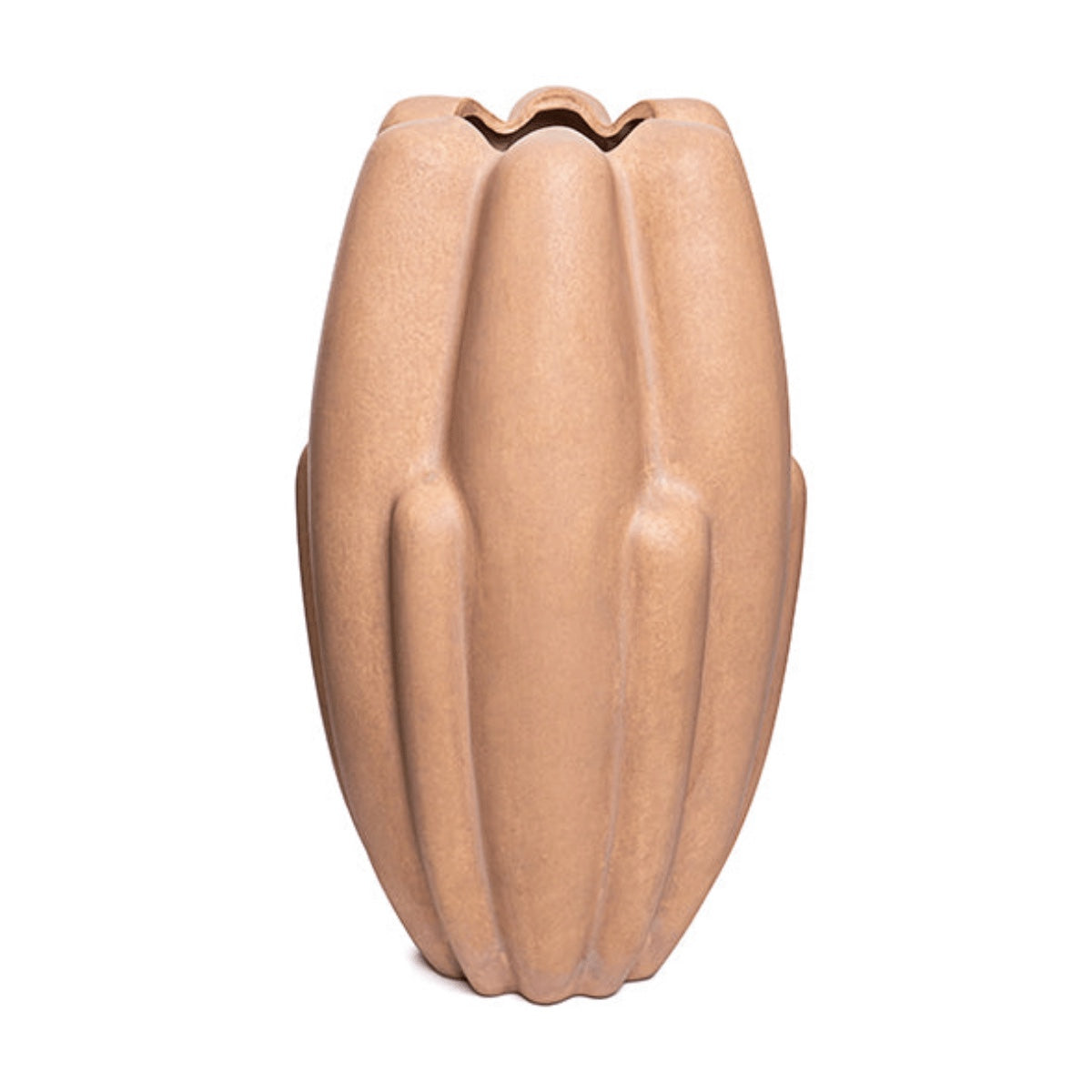 Vaso Tulipa Bege 35cm