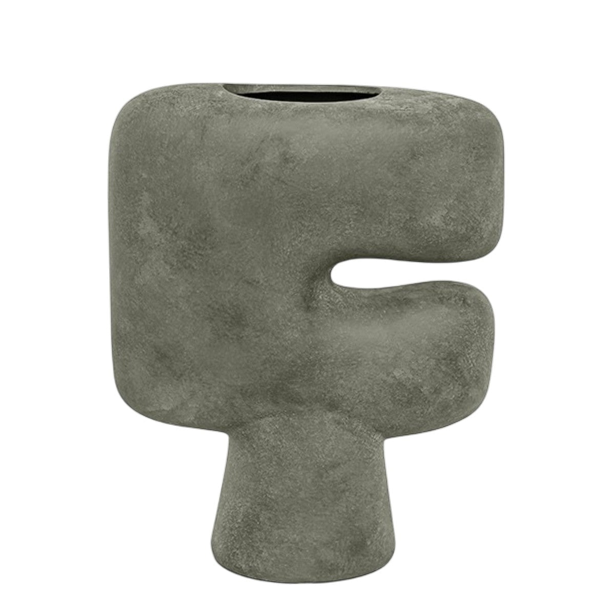 Vaso Fenda Verde 26cm