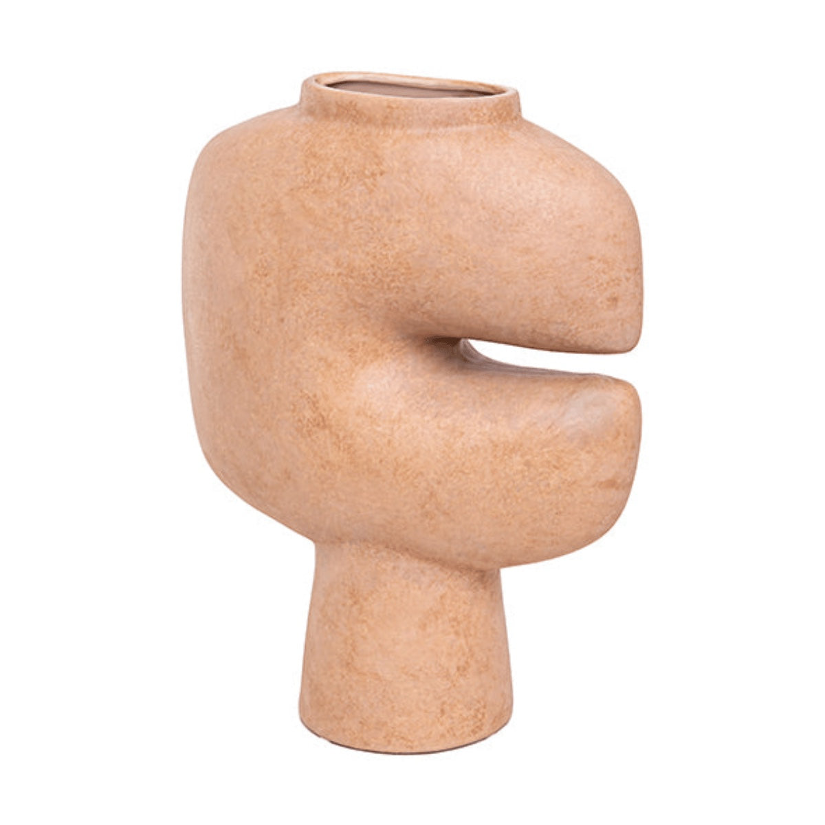 Vaso Fenda Bege 29cm