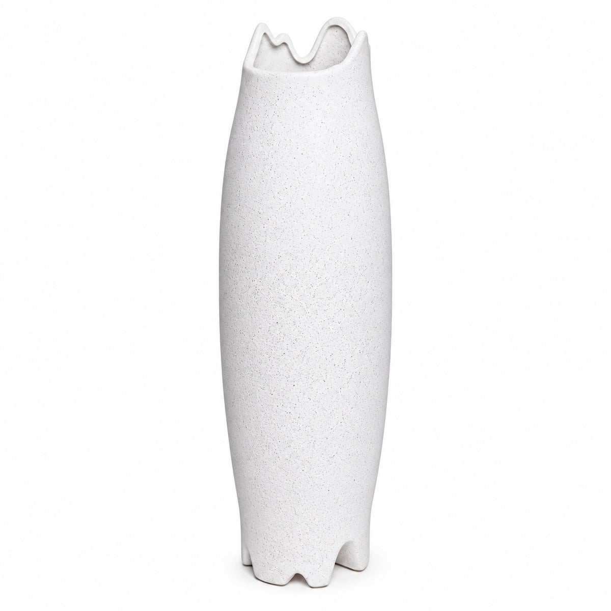 Vaso Vista Branco Areia 41cm