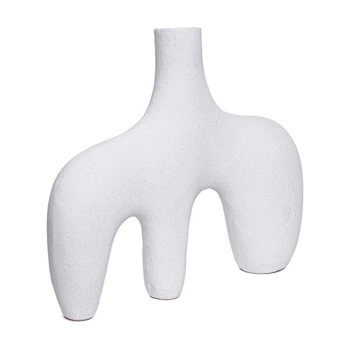 Vaso Tri Branco 28cm
