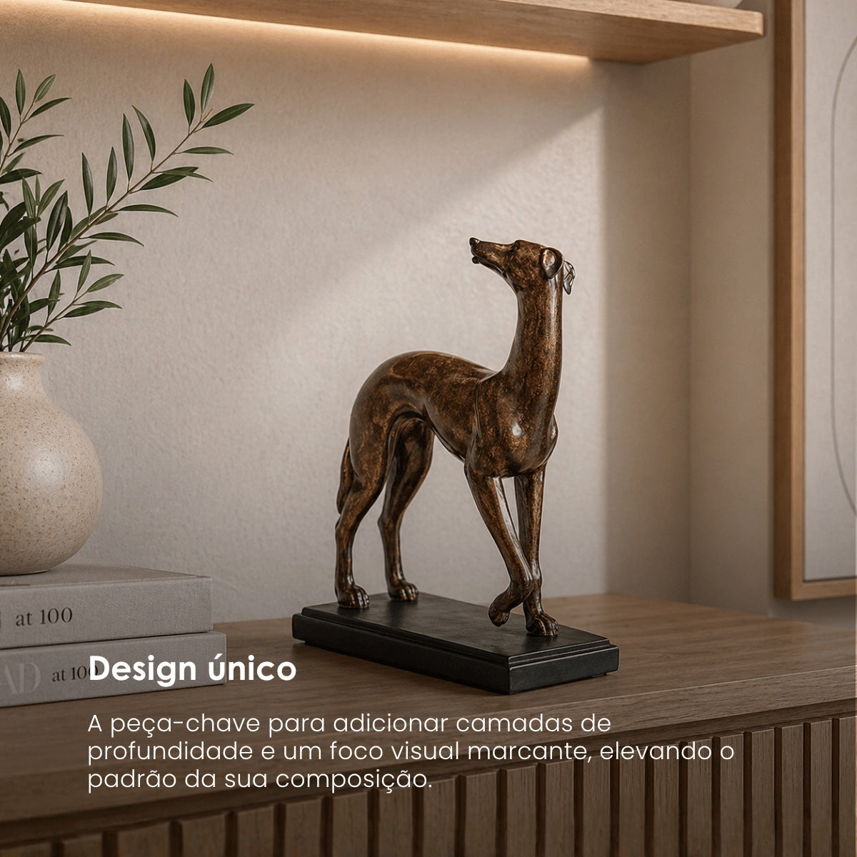 Escultura Galgo Pose 20cm