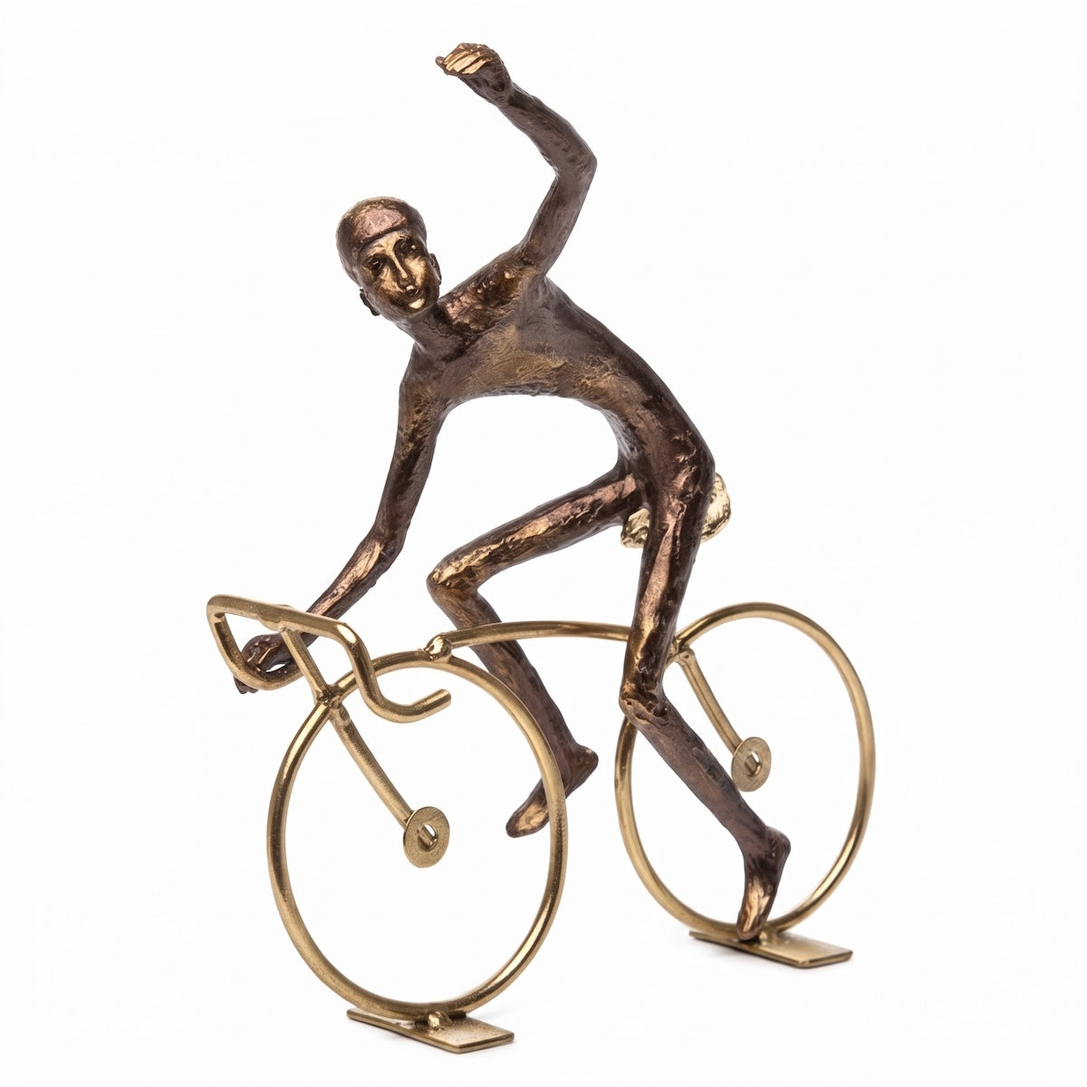 Escultura Ciclista Equilibrio 18cm