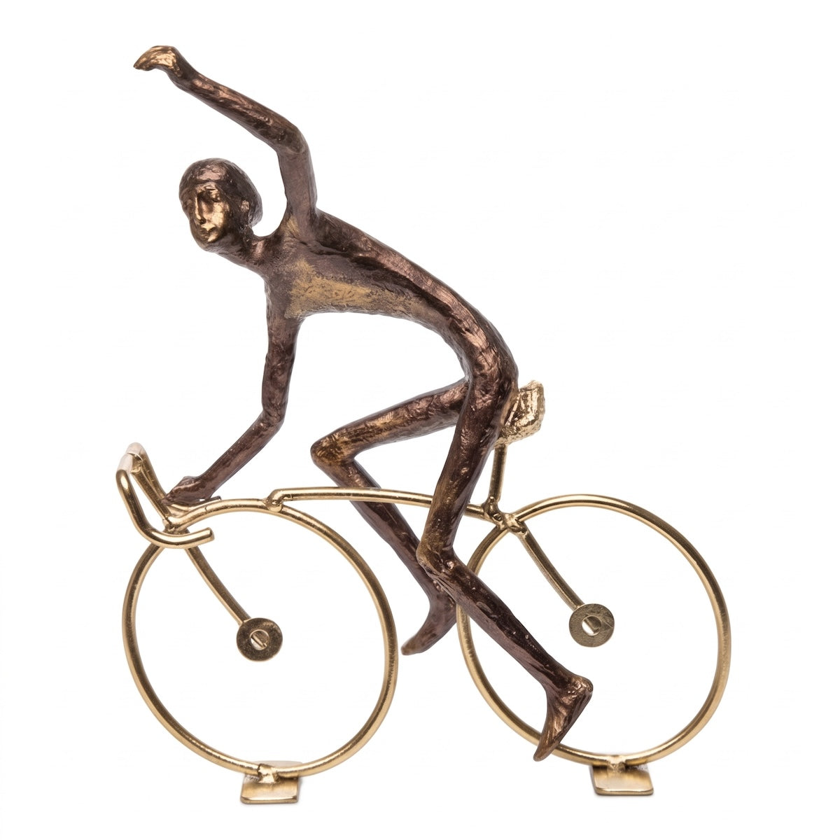 Escultura Ciclista Equilibrio 18cm