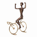 Escultura Ciclista Vitorioso 20cm