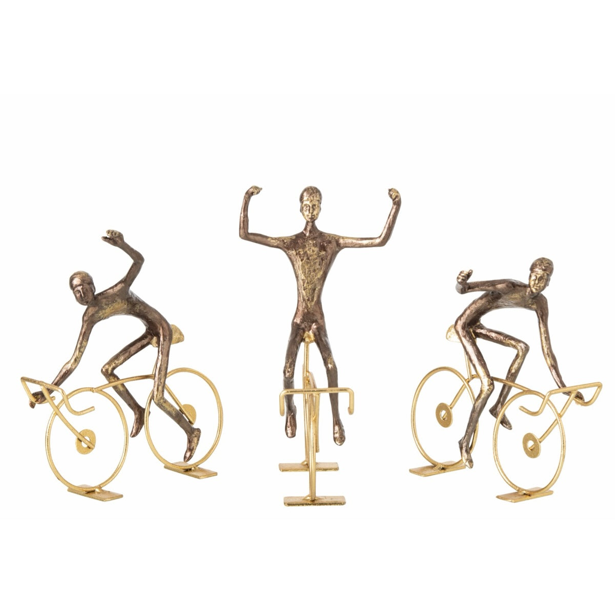 Escultura Ciclista Vitorioso 20cm