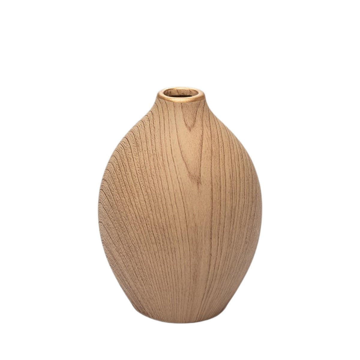 Vaso Siena Amadeirado 11cm