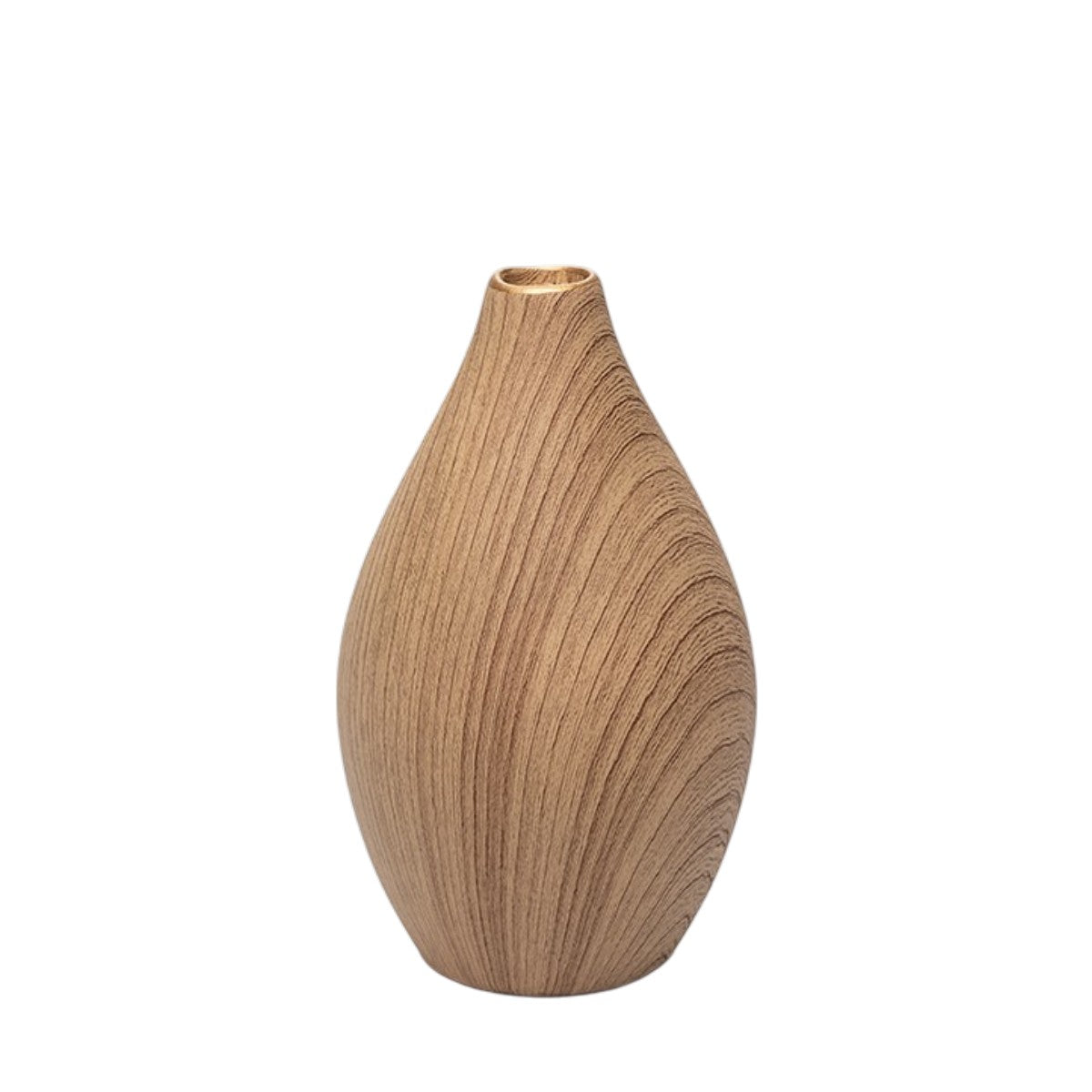 Vaso Aria Amadeirado 12cm