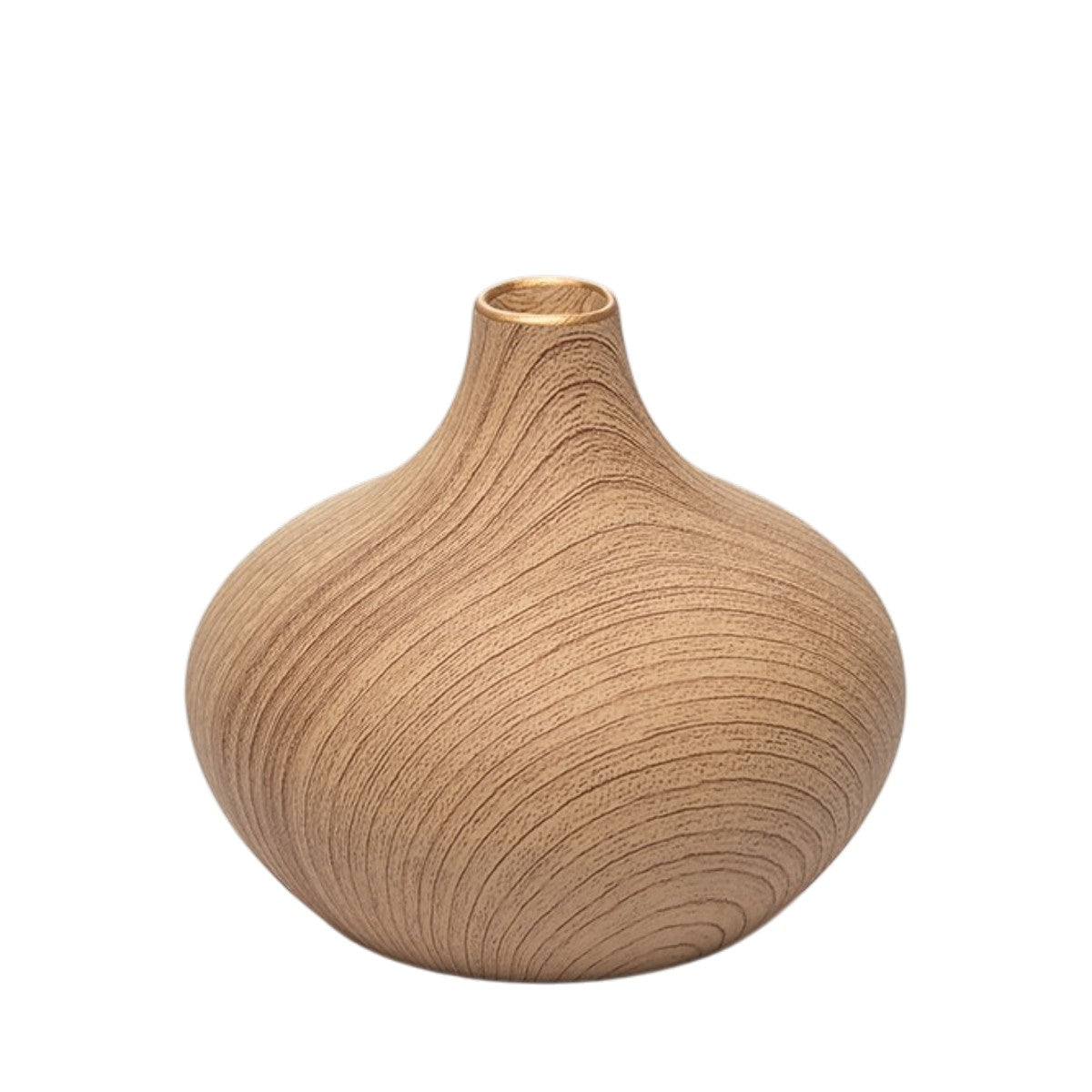Vaso Luma Amadeirado 10cm