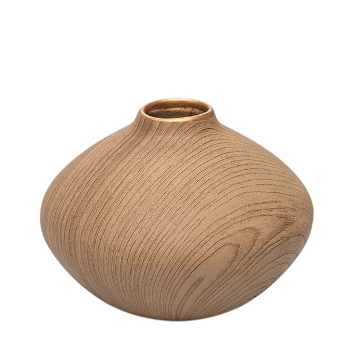 Vaso Aura Amadeirado 10cm