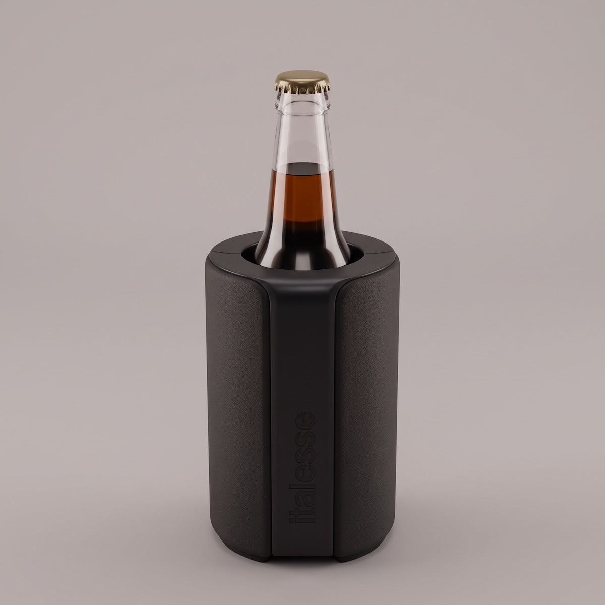 Porta Lata Preto 14cm